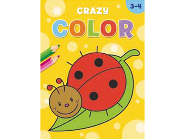 Kleurboek deltas crazy color 3-4 jaar