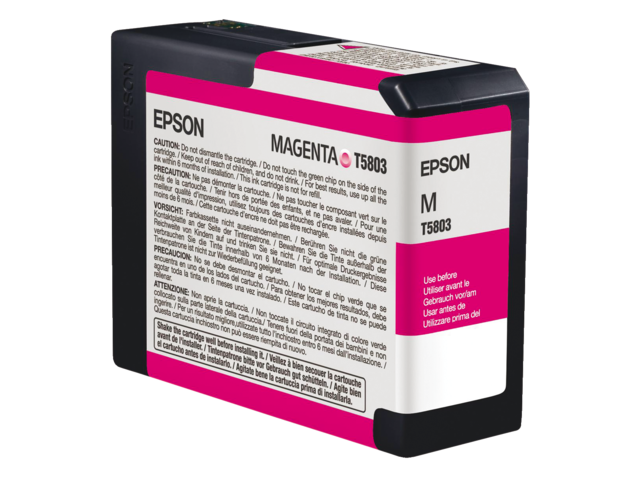 Inkcartridge epson t580a00 rood