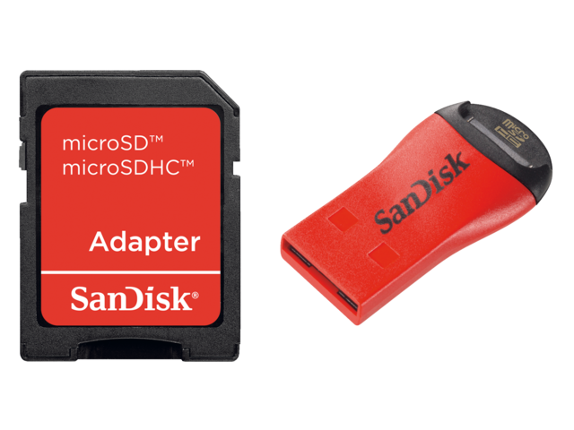 SanDisk Kaartlezer MobileMate met Micro SD Adapter