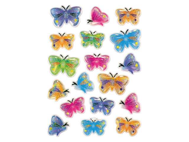 Etiket herma 5251 vlinder 3d