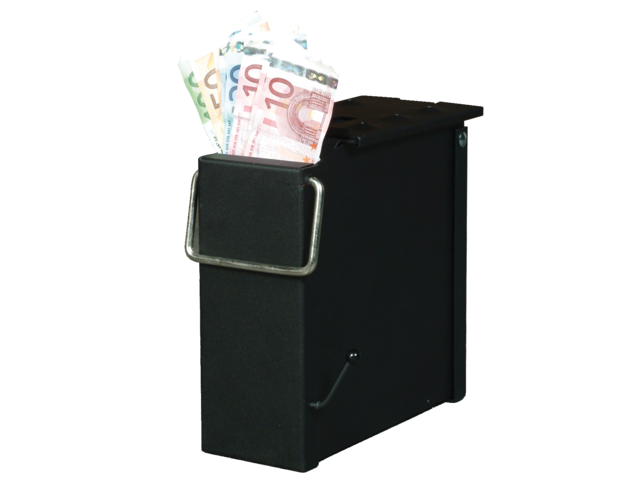 Cash box de raat zwart