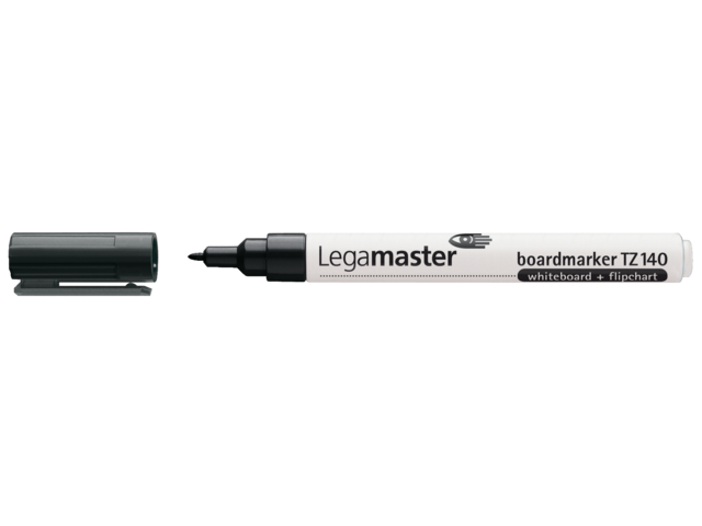 Viltstift lm tz140 whiteboard rond zwart 1mm