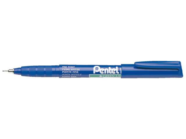 Fineliner pentel nmf50 blauw 0.4mm