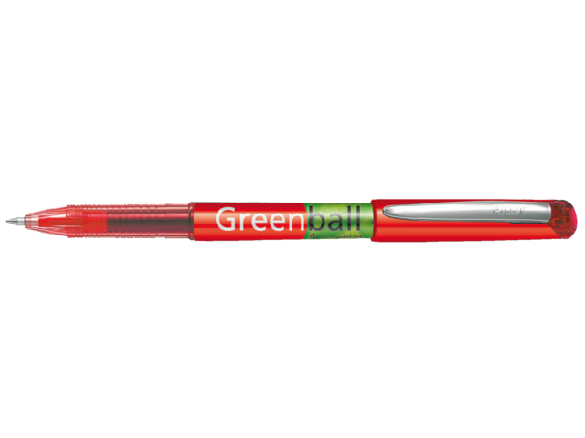 Rollerpen pilot greenball begreen rood 0.4mm