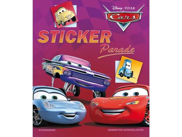 Stickerboek deltas stickerparade cars