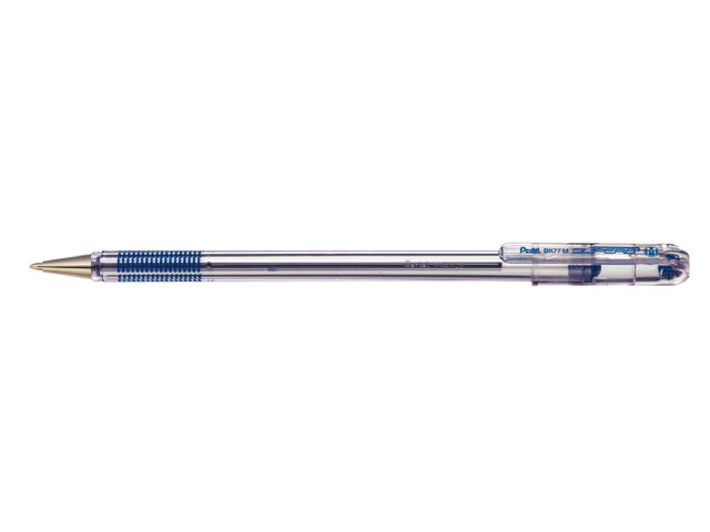 Balpen pentel bk77 blauw 0.25mm