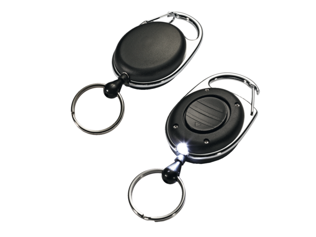 Afrolmechanisme durable 8198 met ring+lampje 80cm zwart