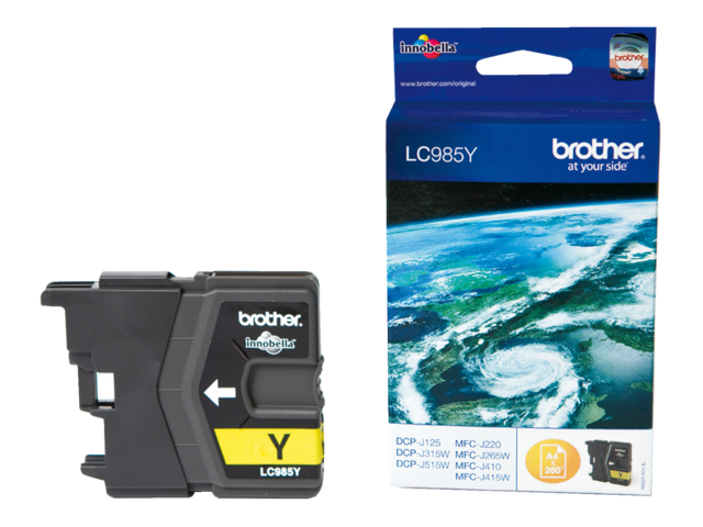 Inkcartridge brother lc-985y geel