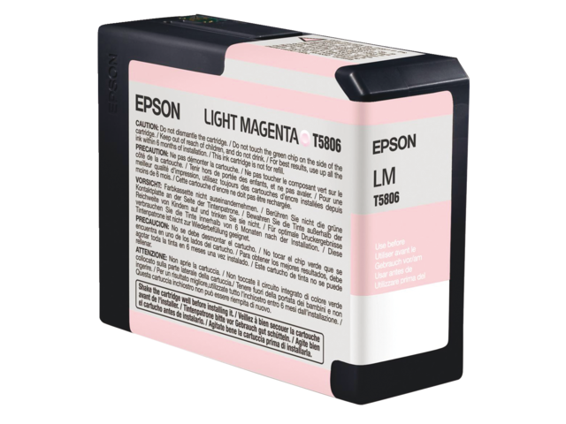 Inkcartridge epson t580b00 lichtrood