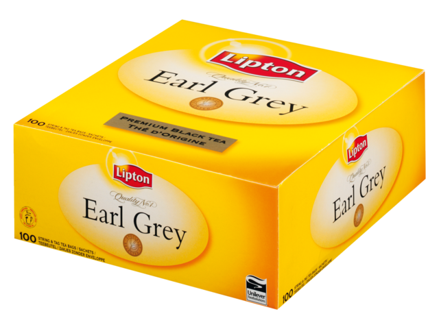 Thee lipton earl grey zonder envelop 100stuks