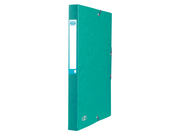 Elastobox elba a4 25mm met rugetiket groen