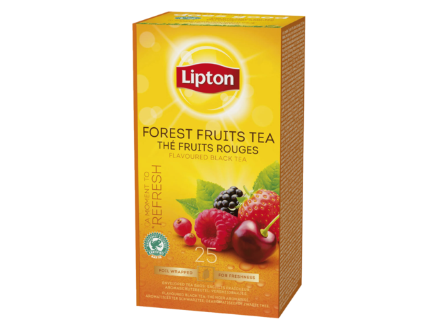 Thee lipton forest fruit met envelop 25stuks