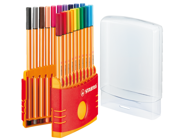 Fineliner stabilo point 88 20stuks assorti colorparade