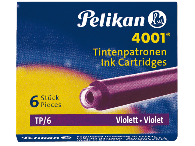 Inktpatroon pelikan 4001 violet