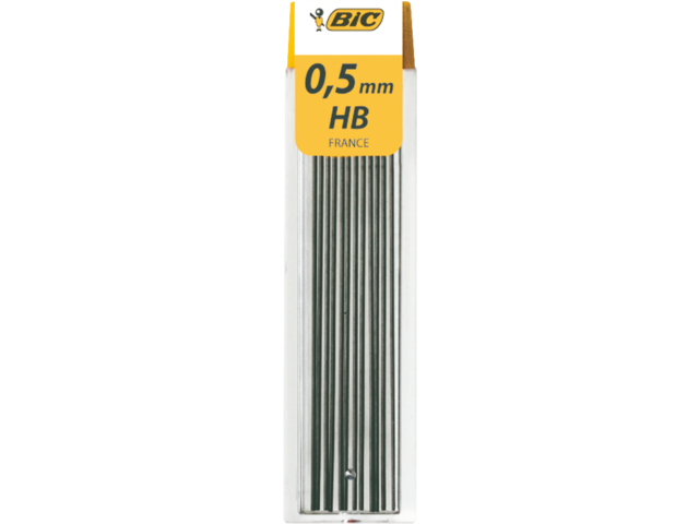 Potloodstift bic conte criterium 7005 0.5mm hb koker à 12st