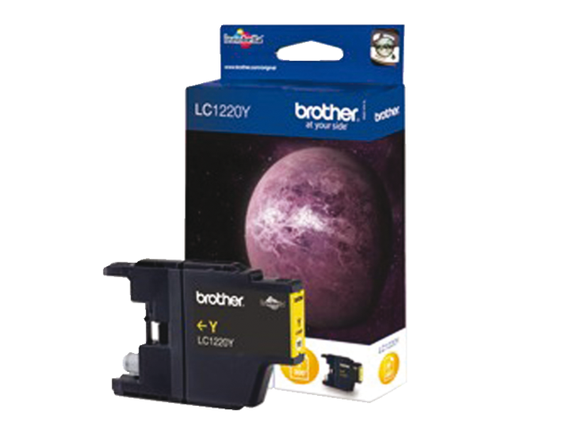 Inkcartridge brother lc-1220y geel