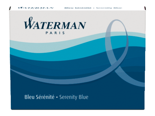 Inktpatroon waterman internationaal florida blauw