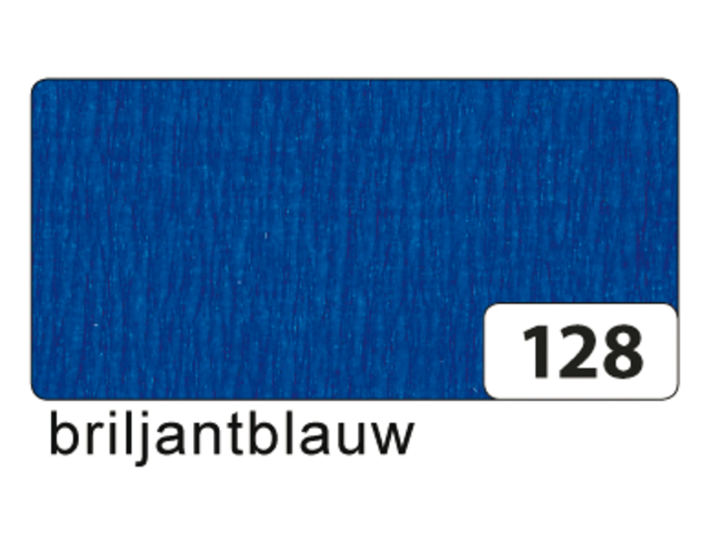 Crepepapier folia 250x50cm nr128 donkerblauw