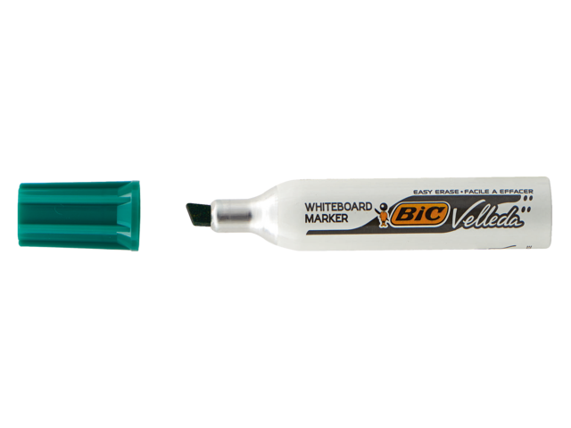Viltstift bic 1781 whiteboard schuin groen 3-6mm