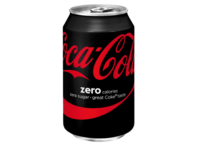 Frisdrank coca cola zero blikje 0.33l