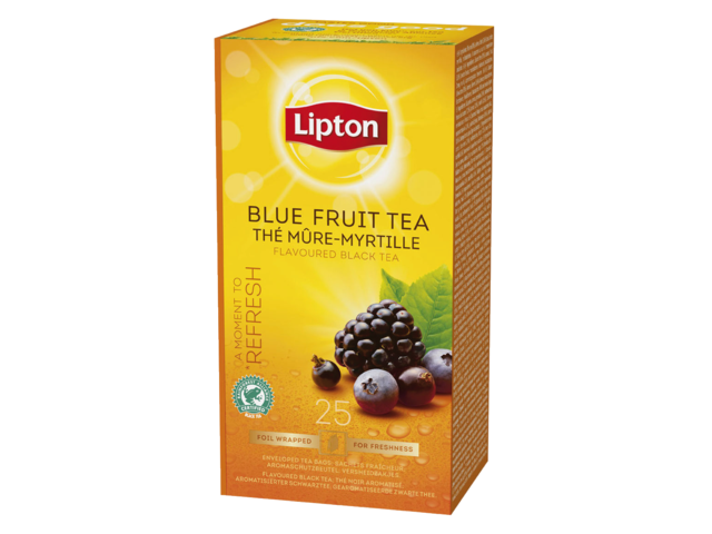 Thee lipton blue fruit met envelop 25stuks