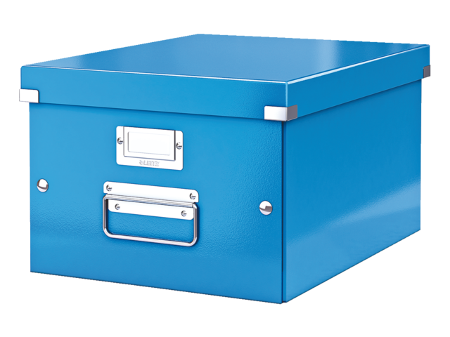 Opbergbox leitz click en store 265x188x335mm blauw