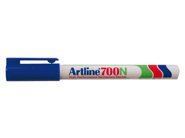 Viltstift artline 700 rond blauw 0.7mm