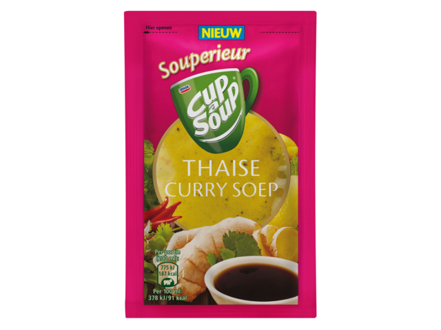 Cup-a-soup souperieur thaise curry 16 zakjes