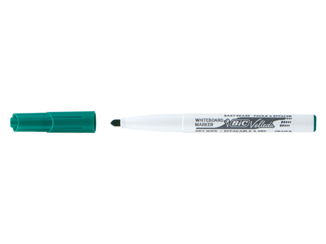 Viltstift bic 1741 whiteboard rond groen 1.4mm