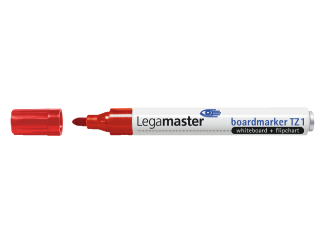 Viltstift legamaster tz1 whiteboard rond rood 1.5-3mm